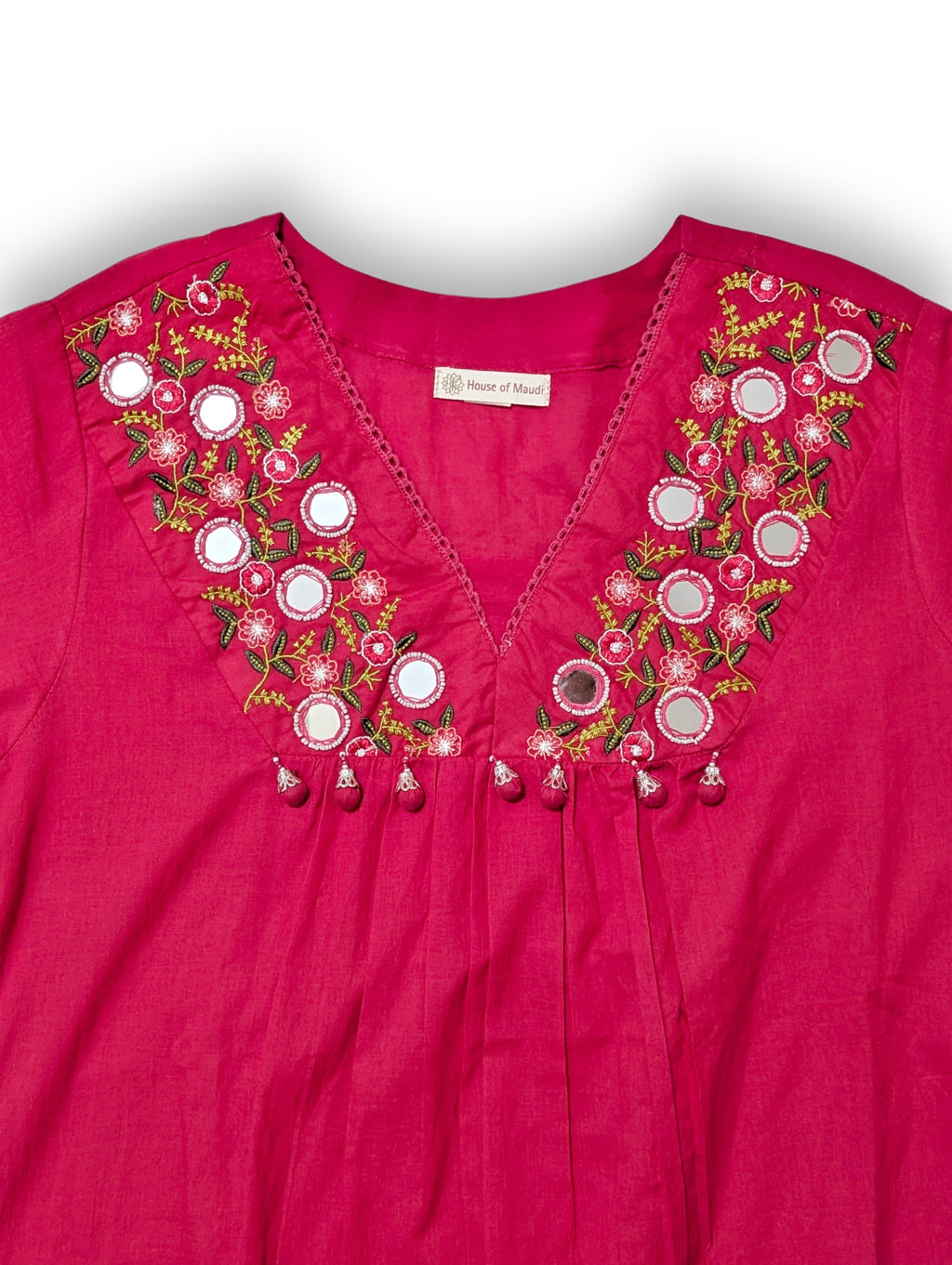 Gulabi Noor Mul Cotton Embroidered Suit Set
