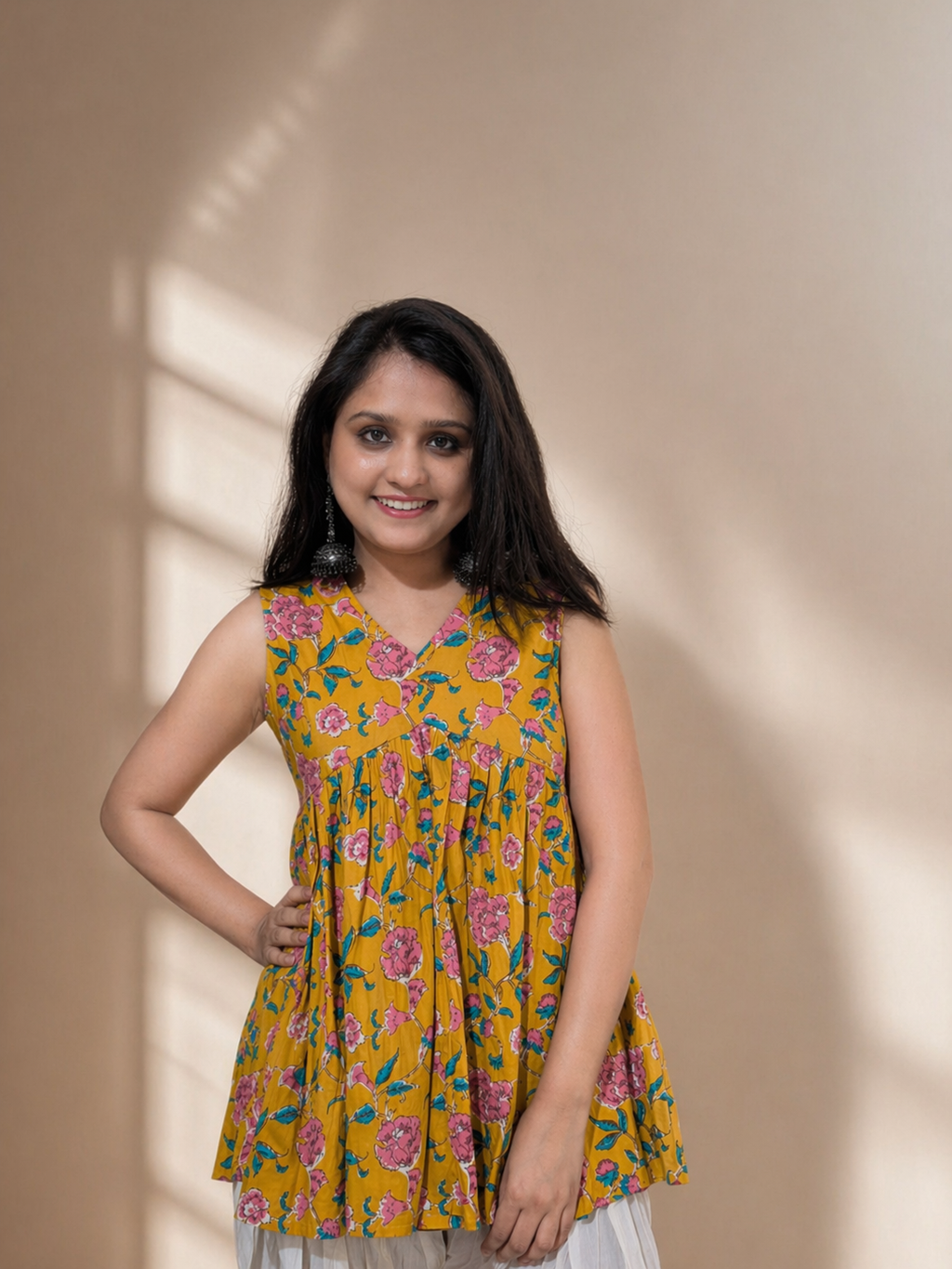 House of Maudi- Alia S/L Short Kurti