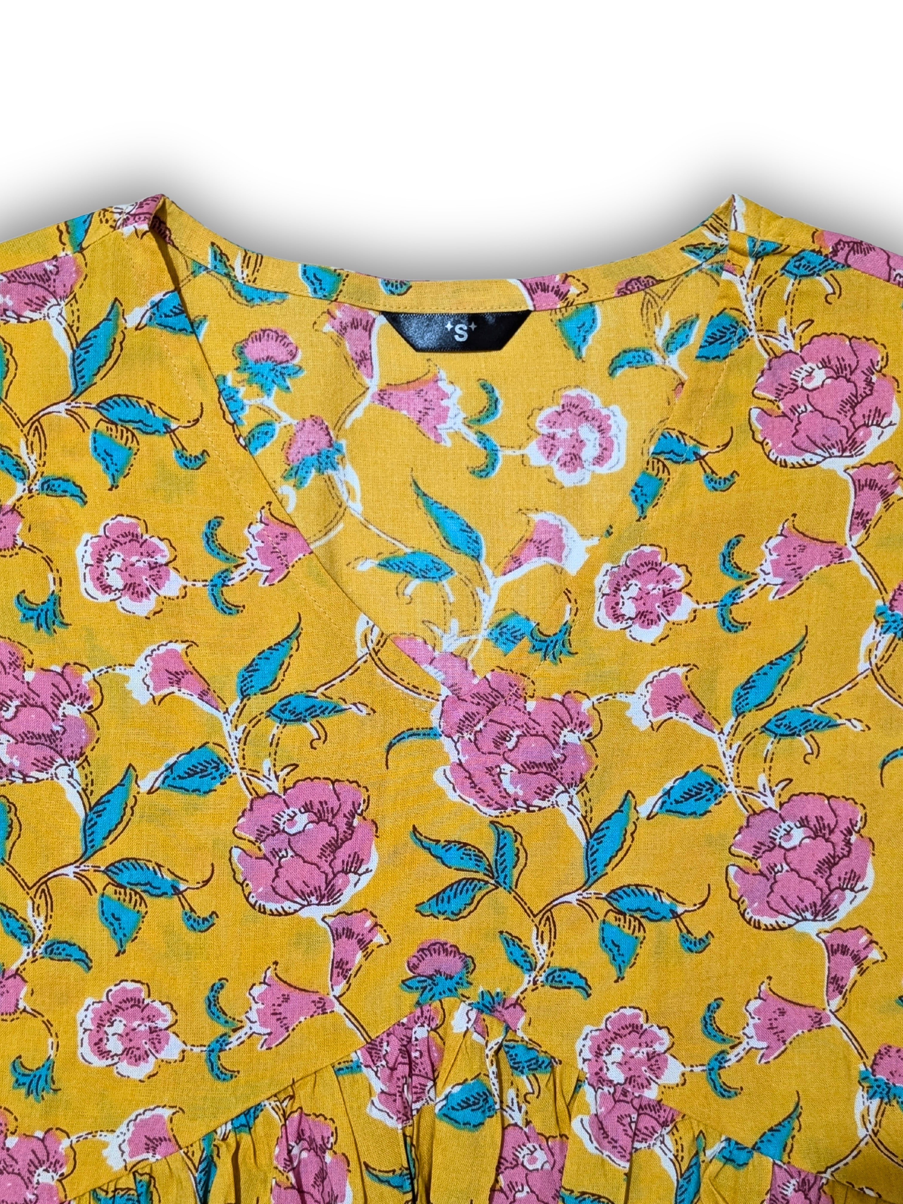 House of Maudi- Alia S/L Short Kurti